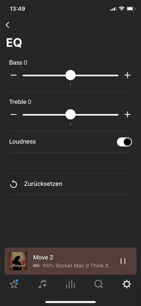 Sonos Move 2 im Test mit Sonos S2 App: Screenshot 3