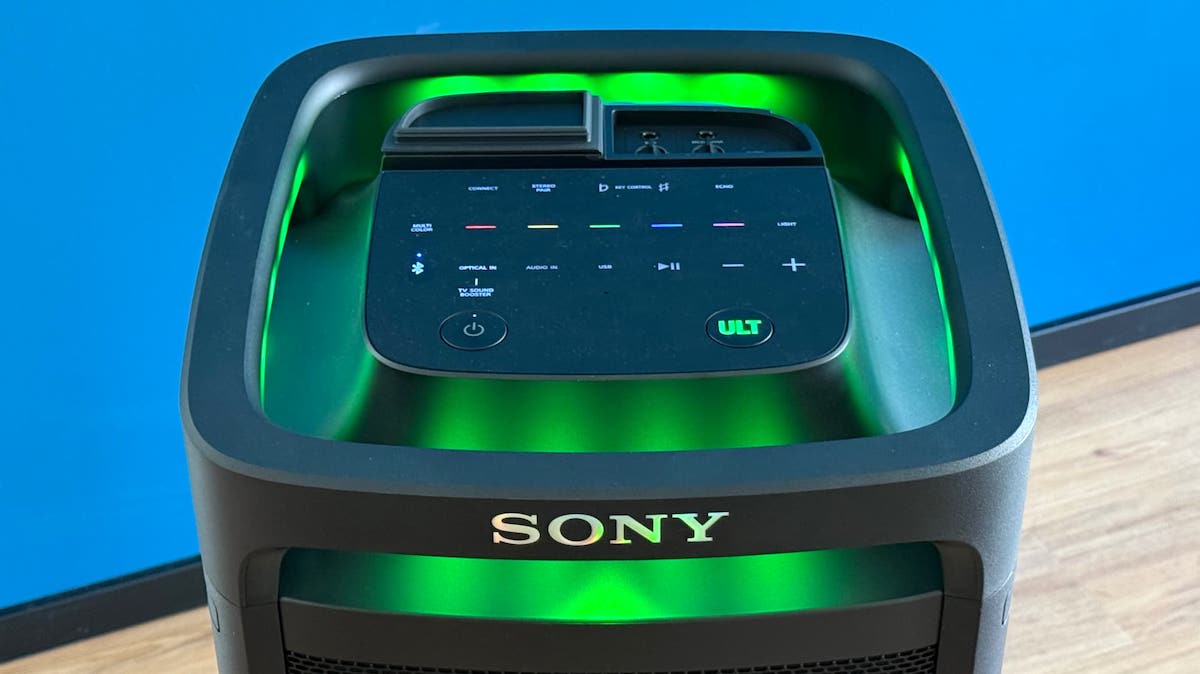 SONY ULT TOWER 9AC – Speaker Bluetooth Da Feste Con Alimentazione Di Rete, Bassi Potenti E Luci 360°