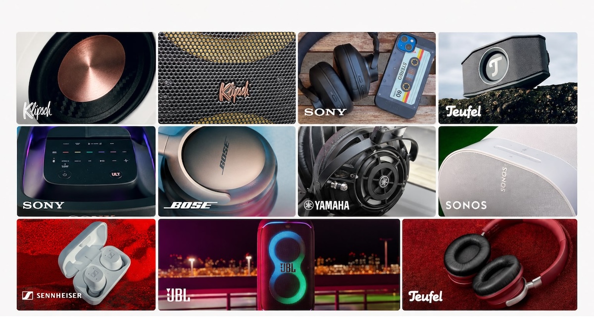 Popular Audio Brands: All Reviews and News from JBL, Sony, Bose & Co.