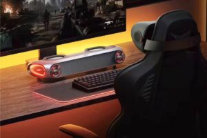 OXS Thunder Mini X: Gaming-Soundbar mit kabellosem Nackenlautsprecher OXS Thunder Mini X