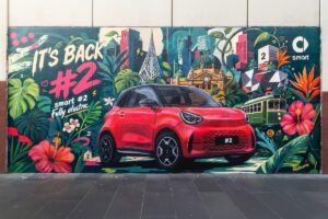 smart #2 mit Sennheiser: Sieben Lautsprecher für den Elektro-Zweisitzer smart #2 Sennheiser Soundsystem