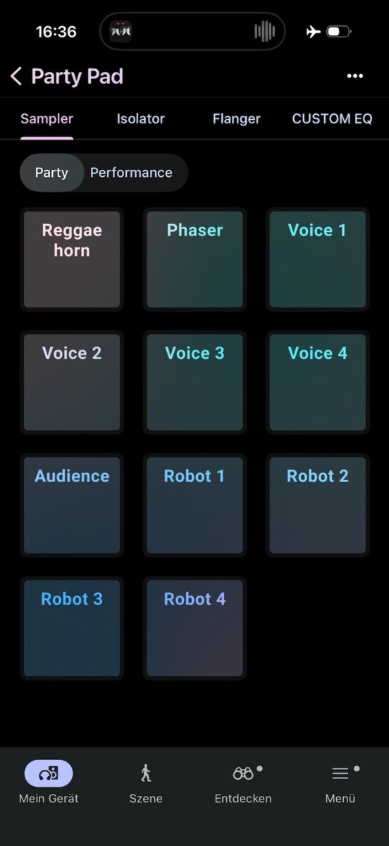 Sony ULT Tower 5 mit Sony Sound Connect App