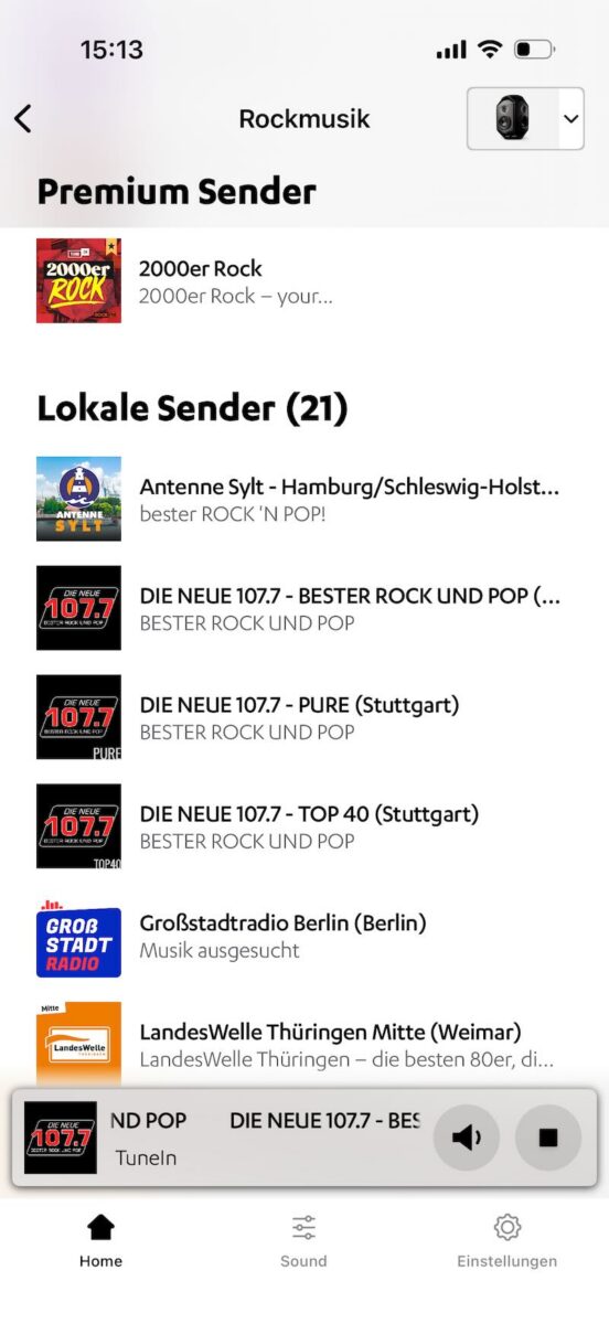 Teufel IKONIO mit Home App