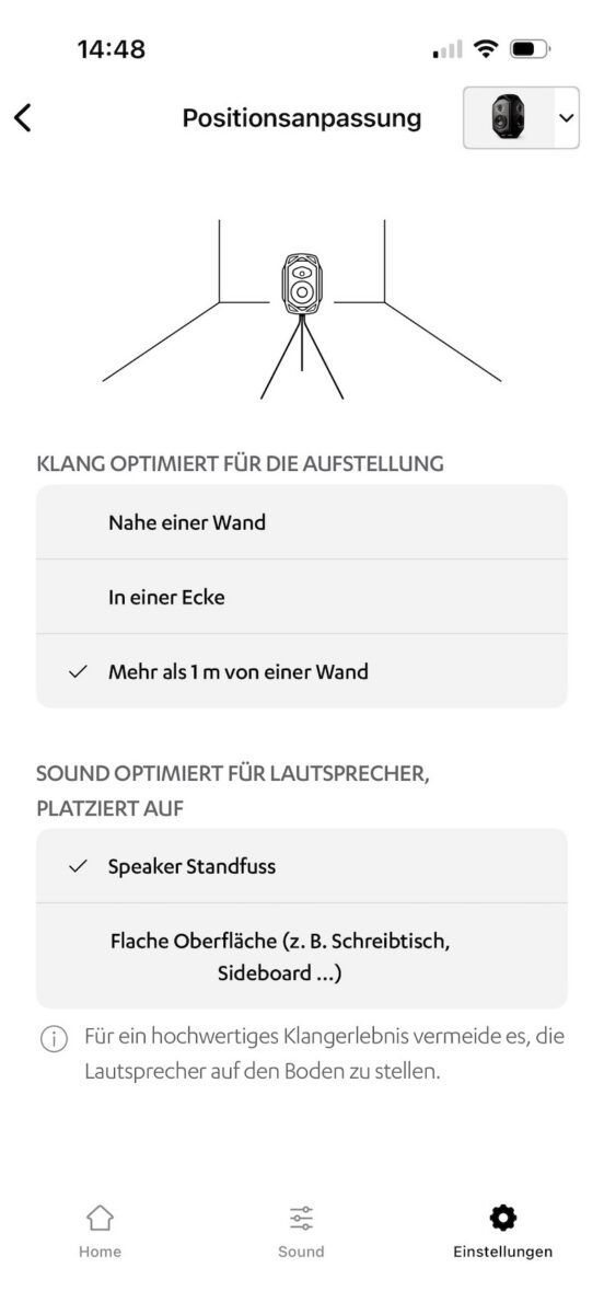 Teufel IKONIO mit Home App