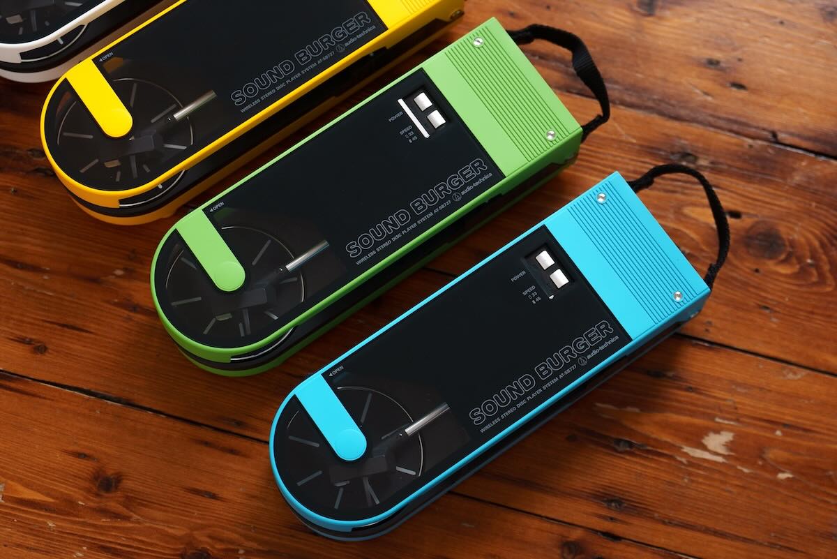 Audio-Technica Sound Burger jetzt in Grün und Blau