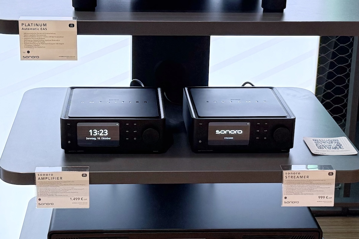 Sonoro Multiroom: AMPLIFIER und STREAMER sind da